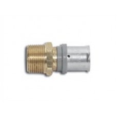 Резьбовой переходник Kermi x-net, 1/2" нар. резьб. -16